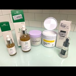 Korean Skincare Bundle Amplen, Cosrx, Peeling Pads